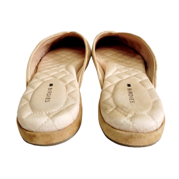 Birdies The Swan Mules in Golden Oak Suede Size 9 - Picture 4 of 15